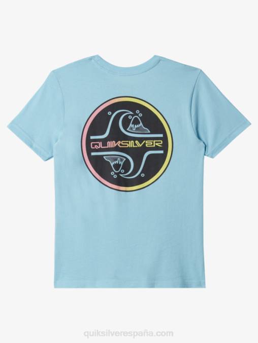 cielo azul Camiseta de burbujas de núcleo 8-16 D6T4D1955 Niños Quiksilver
