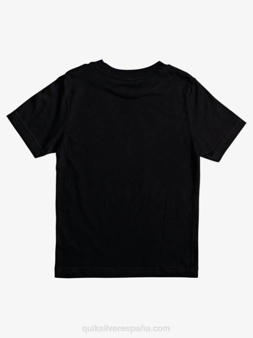 negro 8-16 entre lineas camiseta D6T4D2091 Niños Quiksilver