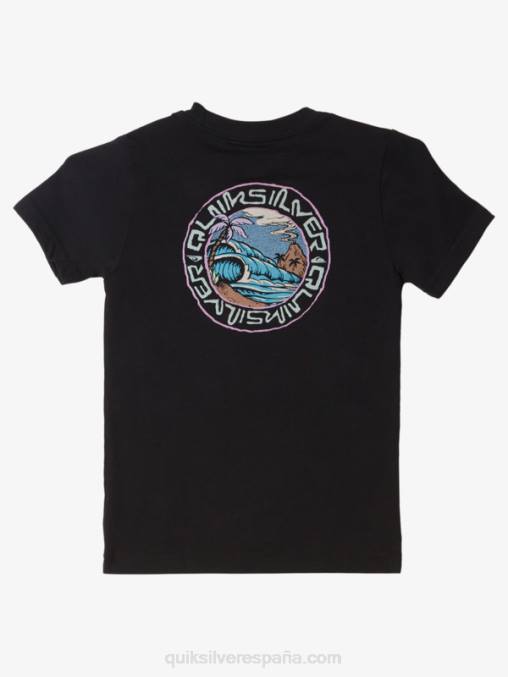 negro Camiseta 2-7 cuentos salados D6T4D1952 Niños Quiksilver