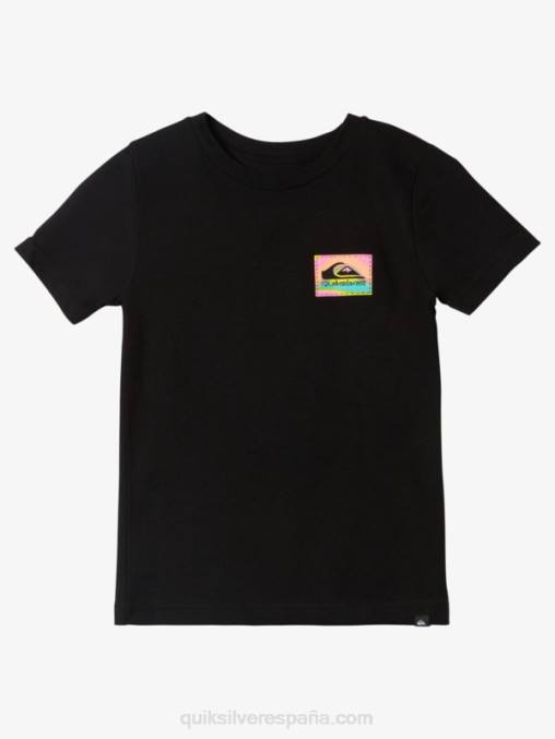 negro Camiseta fluida 2-7 colores D6T4D2095 Niños Quiksilver