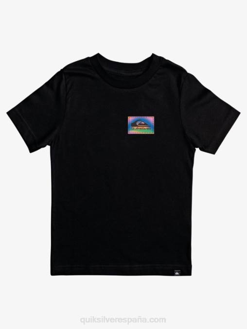 negro Camiseta fluida 8-16 colores D6T4D2173 Niños Quiksilver