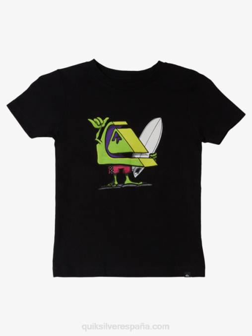 negro camiseta 2-7 surf buddy D6T4D2159 Niños Quiksilver