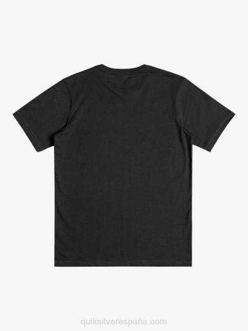 negro logotipo de comp - camiseta D6T4D2317 Niños Quiksilver