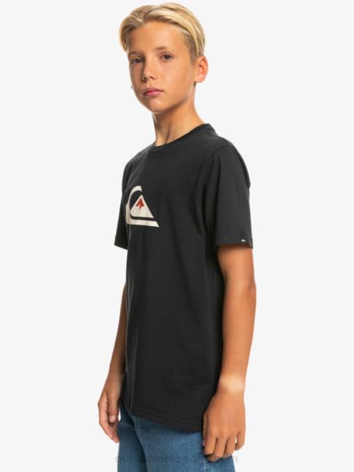 negro logotipo de comp - camiseta D6T4D2317 Niños Quiksilver