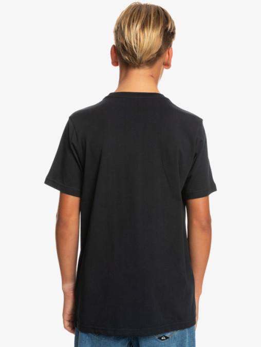 negro logotipo de comp - camiseta D6T4D2317 Niños Quiksilver