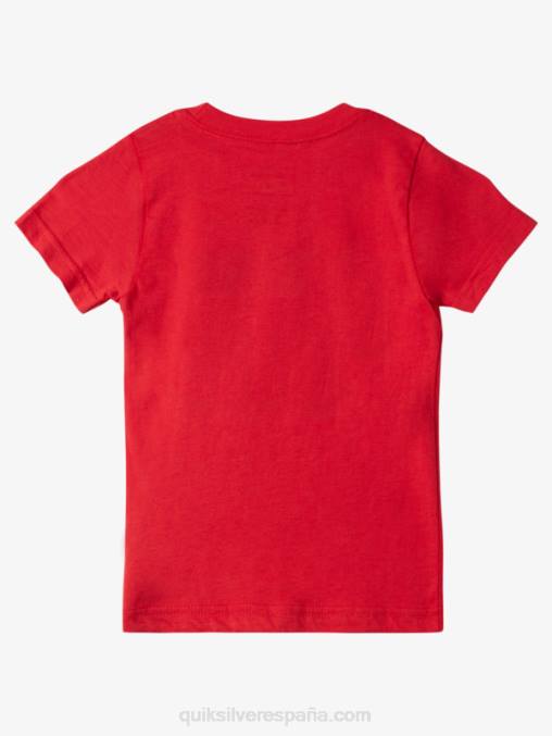 rojo de alto riesgo 2-7 camiseta sensación de verano D6T4D1976 Niños Quiksilver