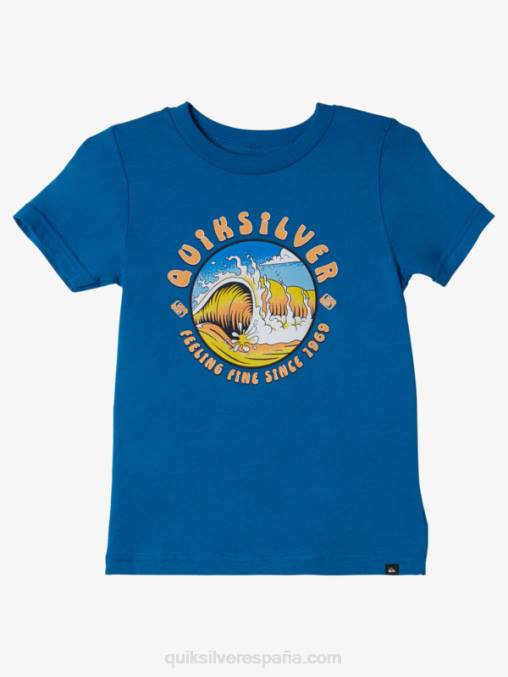 snorkel azul camiseta túnel de luz 2-7 D6T4D2129 Niños Quiksilver