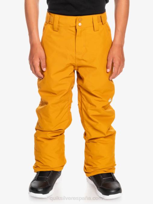 espino amarillo 8-16 pantalones de nieve estate D6T4D2293 Niños Quiksilver
