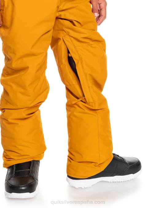 espino amarillo 8-16 pantalones de nieve estate D6T4D2293 Niños Quiksilver