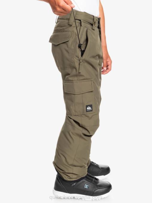hoja de uva 8-16 pantalones de nieve porter D6T4D2259 Niños Quiksilver