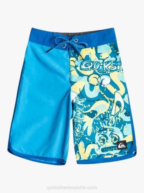 alegre 2-7 todos los días festoneado 14 bañadores D6T4D1922 Niños Quiksilver