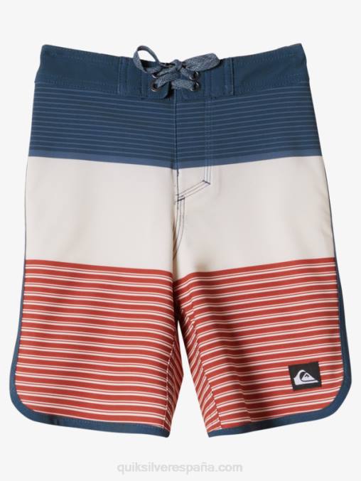 azul marino medianoche 2-7 bañador surfsilk tijuana 14 D6T4D1925 Niños Quiksilver