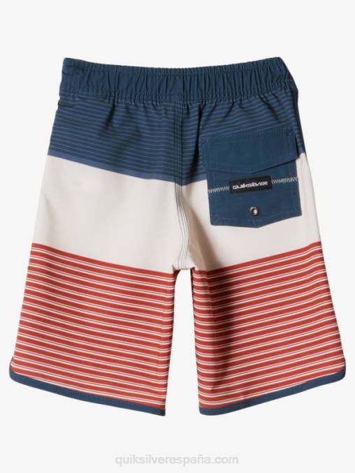 azul marino medianoche 2-7 bañador surfsilk tijuana 14 D6T4D1925 Niños Quiksilver