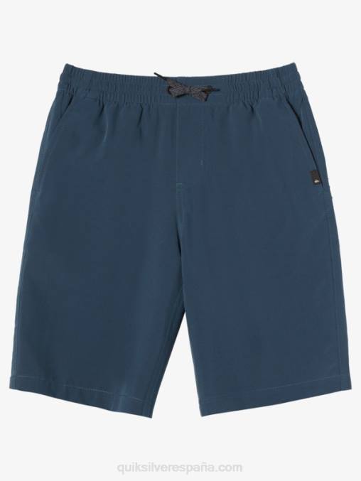 azul marino medianoche 8-16 bañadores elásticos ocean 18 anfibios D6T4D2067 Niños Quiksilver