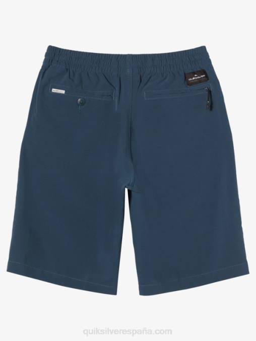 azul marino medianoche 8-16 bañadores elásticos ocean 18 anfibios D6T4D2067 Niños Quiksilver