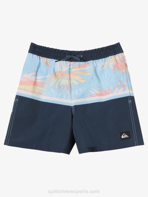 azul marino medianoche 8-16 surfsilk division vl 14 voleas D6T4D2142 Niños Quiksilver