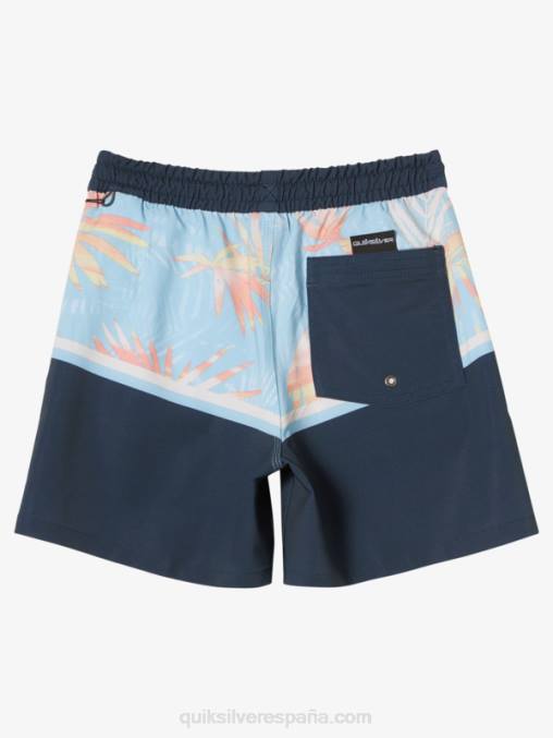 azul marino medianoche 8-16 surfsilk division vl 14 voleas D6T4D2142 Niños Quiksilver