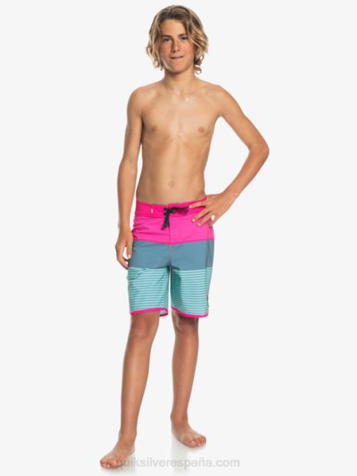 brillo rosa 8-16 bañador surfsilk tijuana yth 17 D6T4D2268 Niños Quiksilver