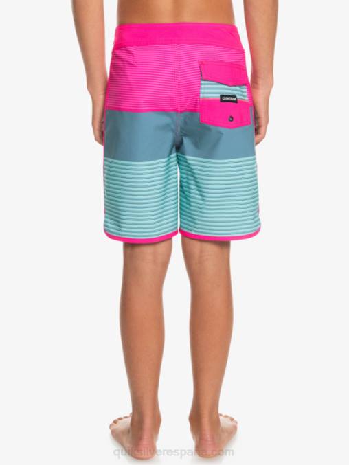 brillo rosa 8-16 bañador surfsilk tijuana yth 17 D6T4D2268 Niños Quiksilver