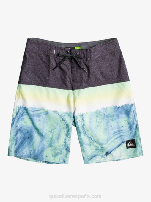ceniza verde 8-16 panel diario yth 17 bañador D6T4D2274 Niños Quiksilver