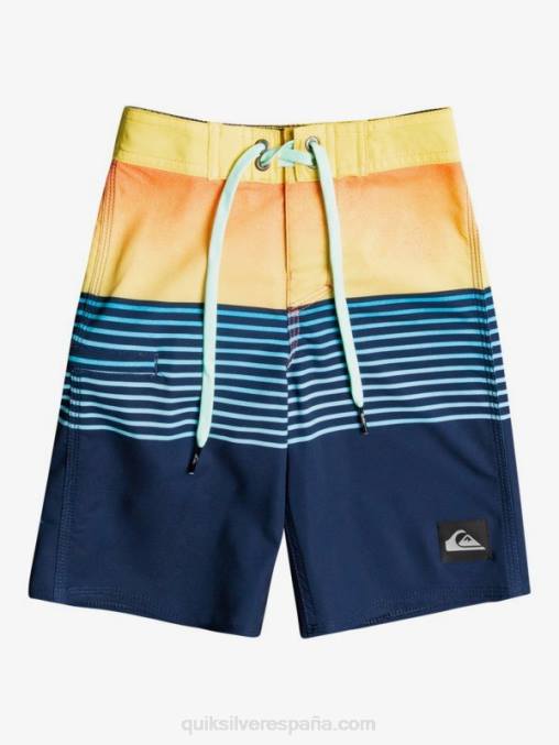 chaqueta azul marino 2-7 surfsilk slab 14 boardshorts reciclados D6T4D2336 Niños Quiksilver