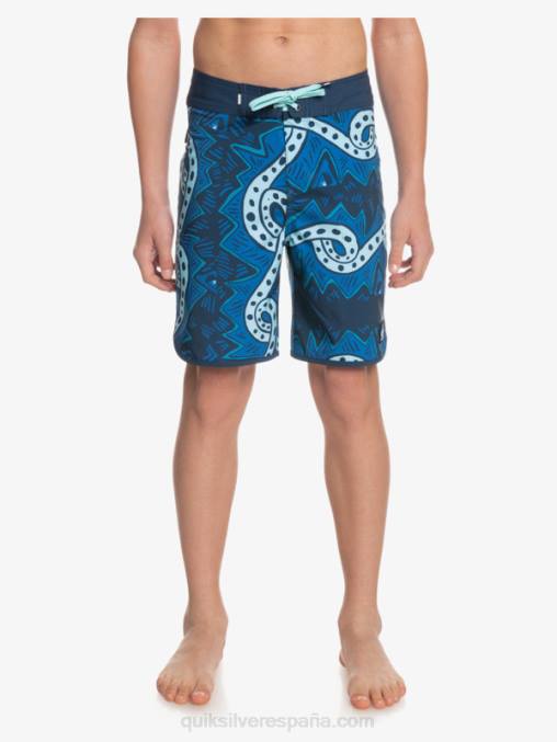 insignias azules 8-16 surfsilk retroceso 17 boardshorts D6T4D2328 Niños Quiksilver