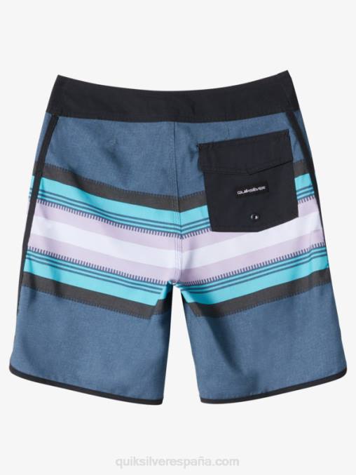 mar de bering 8-16 todos los días festoneado 17 bañadores D6T4D1902 Niños Quiksilver