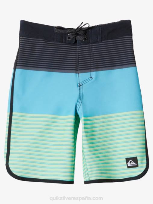 negro 2-7 bañador surfsilk tijuana 14 D6T4D1923 Niños Quiksilver