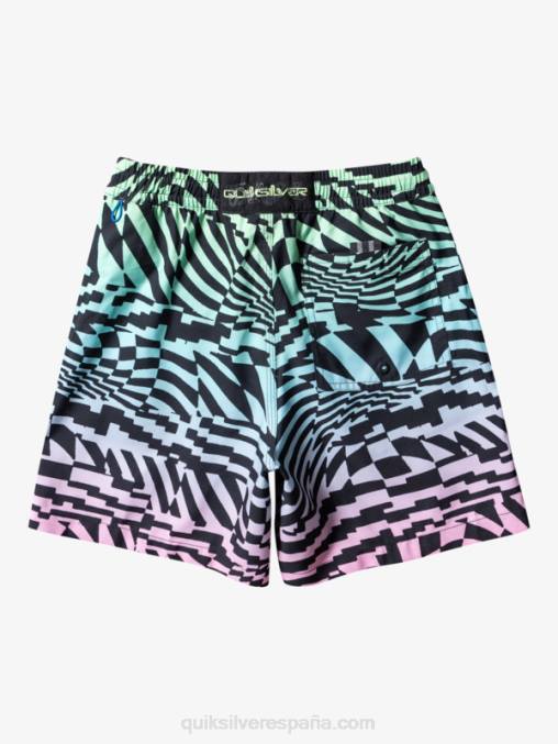 negro 8-16 radicales 14 voleas D6T4D1988 Niños Quiksilver
