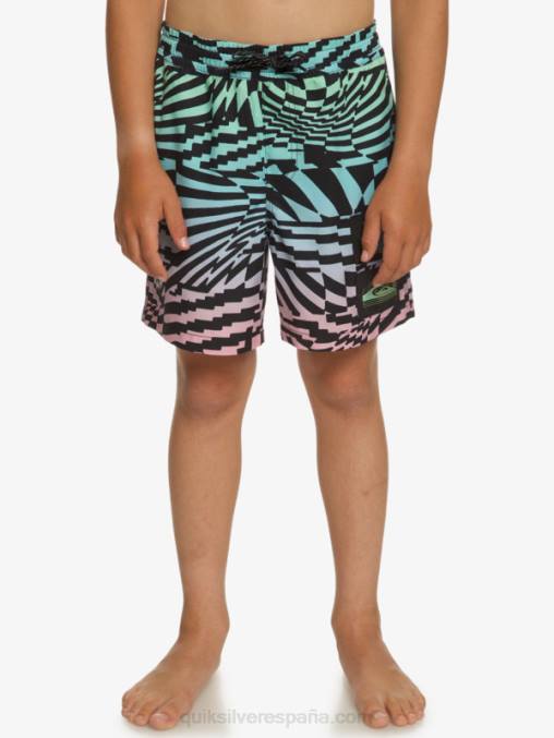 negro 8-16 radicales 14 voleas D6T4D1988 Niños Quiksilver