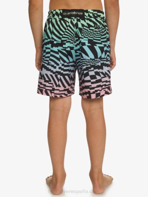 negro 8-16 radicales 14 voleas D6T4D1988 Niños Quiksilver