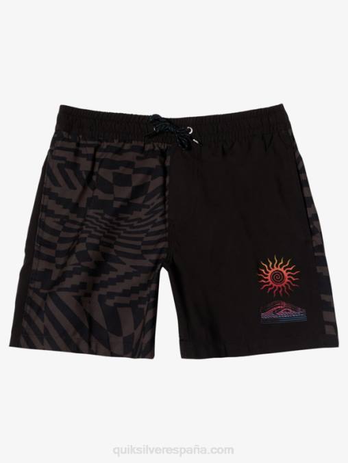 negro 8-16 radicales 14 voleas D6T4D1989 Niños Quiksilver