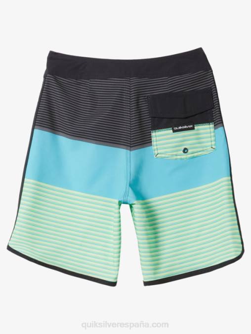 negro 8-16 shorts de playa surfsilk tijuana 17 D6T4D1982 Niños Quiksilver