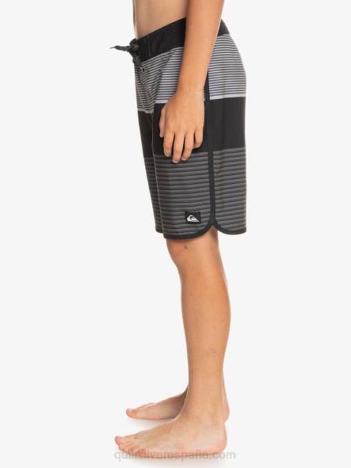 negro 8-16 shorts de playa surfsilk tijuana 17 D6T4D1987 Niños Quiksilver