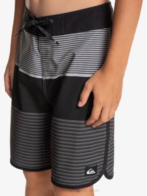 negro 8-16 shorts de playa surfsilk tijuana 17 D6T4D1987 Niños Quiksilver