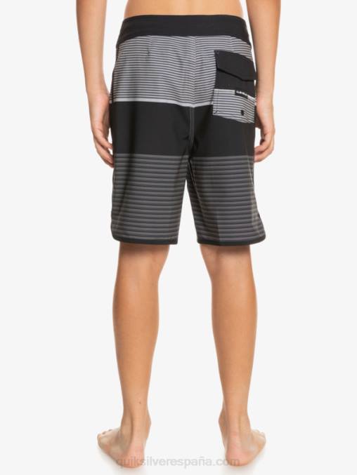 negro 8-16 shorts de playa surfsilk tijuana 17 D6T4D1987 Niños Quiksilver