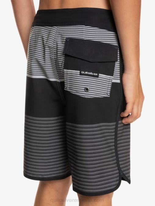 negro 8-16 shorts de playa surfsilk tijuana 17 D6T4D1987 Niños Quiksilver