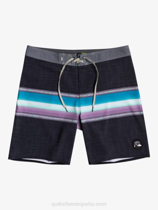 negro 8-16 surfsilk sun faded 17 bañadores D6T4D2280 Niños Quiksilver