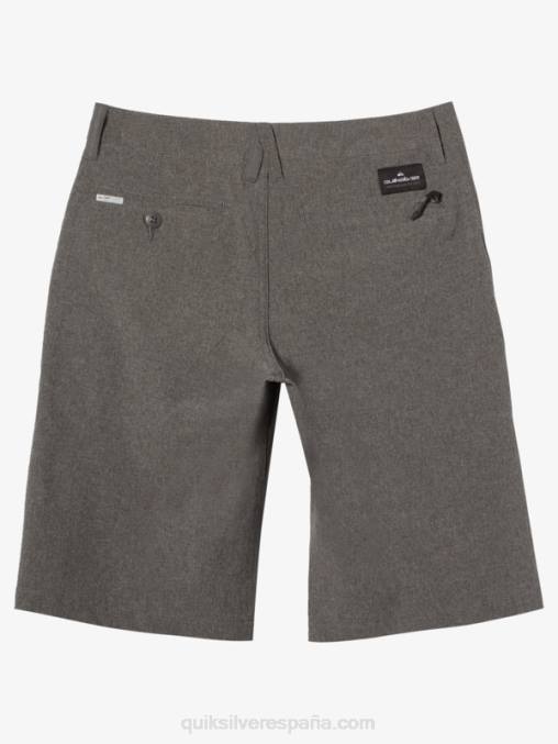 negro 8-16 union heather anfibio 20 bañadores D6T4D2057 Niños Quiksilver