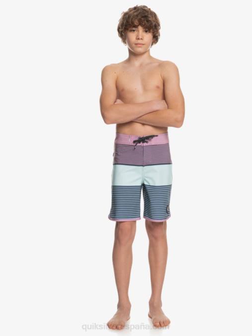 orquídea polvorienta 8-16 bañador surfsilk tijuana yth 17 D6T4D2270 Niños Quiksilver