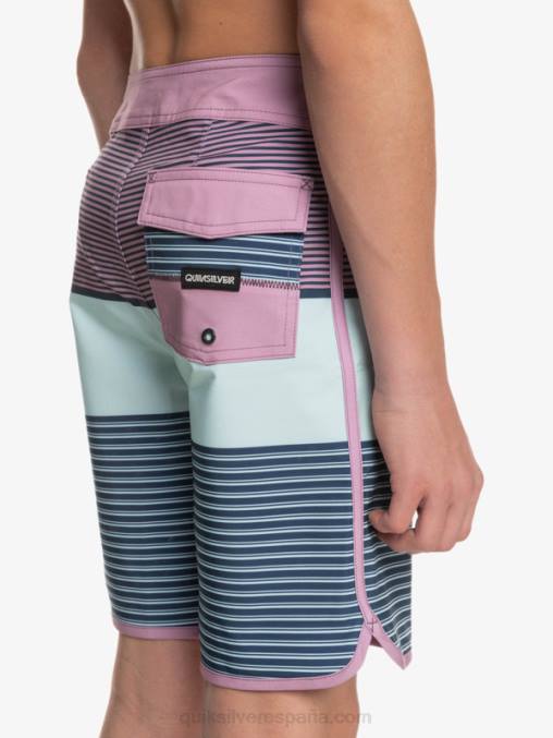 orquídea polvorienta 8-16 bañador surfsilk tijuana yth 17 D6T4D2270 Niños Quiksilver