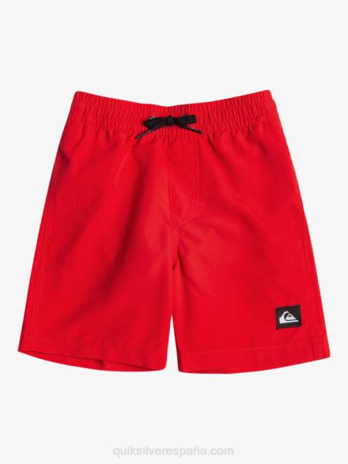 rojo de alto riesgo 2-7 todos los días 13 voleas D6T4D2004 Niños Quiksilver