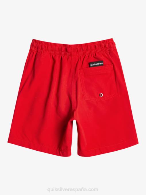 rojo de alto riesgo 2-7 todos los días 13 voleas D6T4D2004 Niños Quiksilver
