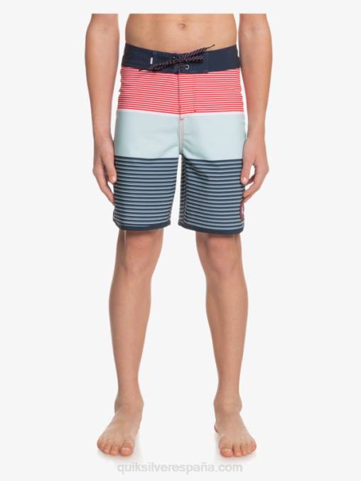 rojo de alto riesgo 8-16 bañador surfsilk tijuana yth 17 D6T4D2272 Niños Quiksilver