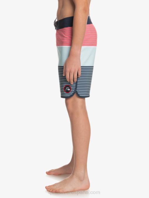 rojo de alto riesgo 8-16 bañador surfsilk tijuana yth 17 D6T4D2272 Niños Quiksilver