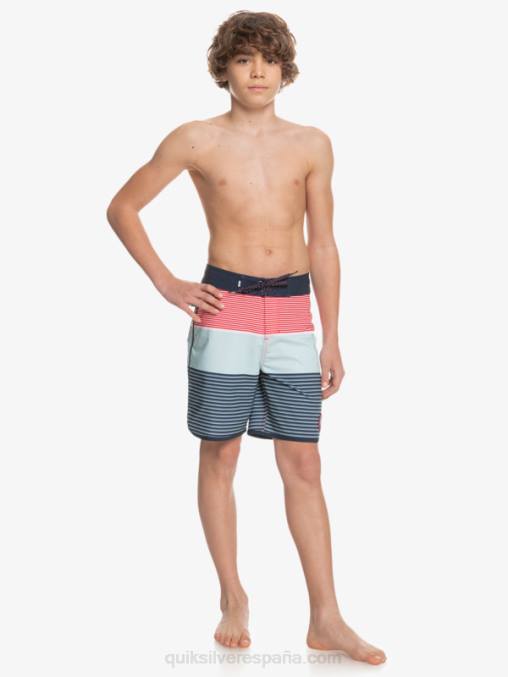 rojo de alto riesgo 8-16 bañador surfsilk tijuana yth 17 D6T4D2272 Niños Quiksilver
