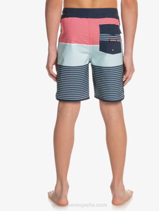rojo de alto riesgo 8-16 bañador surfsilk tijuana yth 17 D6T4D2272 Niños Quiksilver