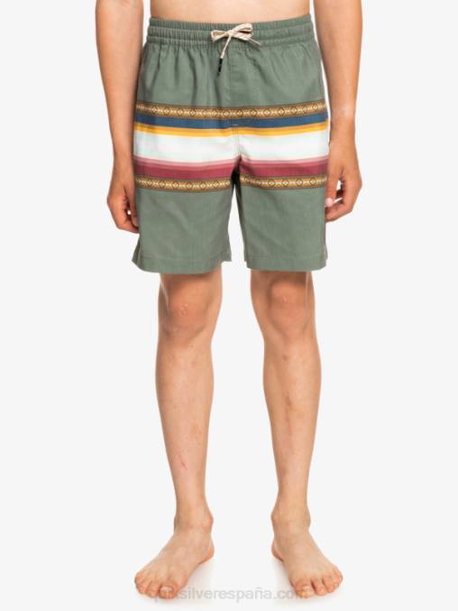 tomillo 8-16 sol desteñido 15 voleas recicladas D6T4D2321 Niños Quiksilver
