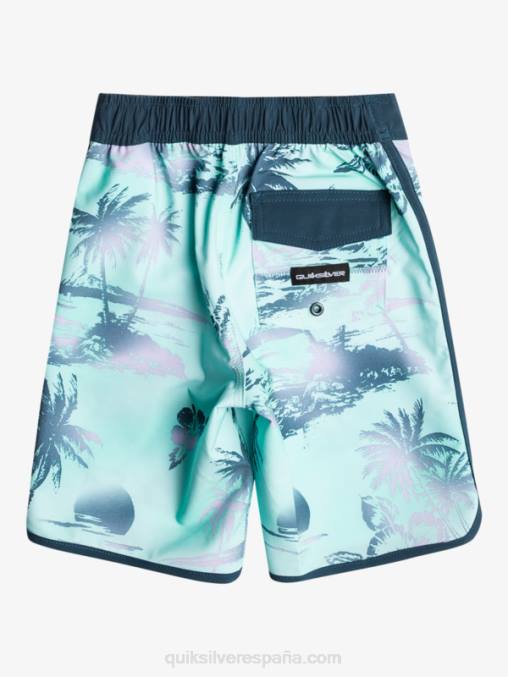 vaso de playa 2-7 surfsilk festoneado 14 bañadores D6T4D2039 Niños Quiksilver