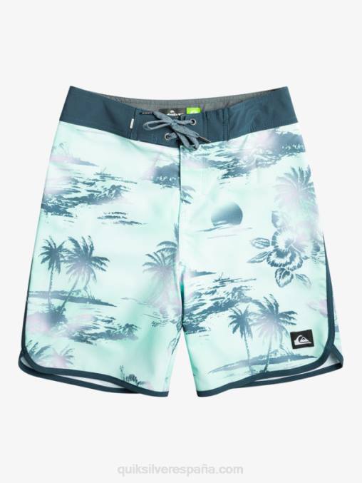 vaso de playa 8-16 surfsilk festoneado 17 bañadores D6T4D2020 Niños Quiksilver